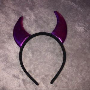 FREE‼️Purple Devil Horns Halloween Costume